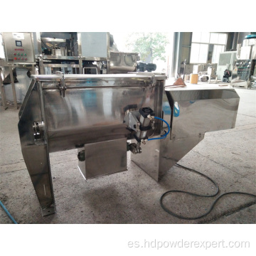 Máquina de mezclador de cinta de polvo horizontal industrial